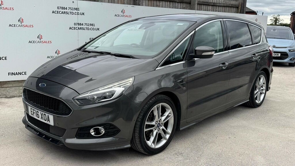 Ford S-Max 2.0 Tdci Titanium Sport Powershift Euro 6 Ss Grey #4