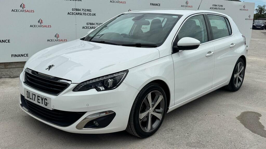 Peugeot 308 1.2 Puretech Allure Eat Euro 6 Ss White #4