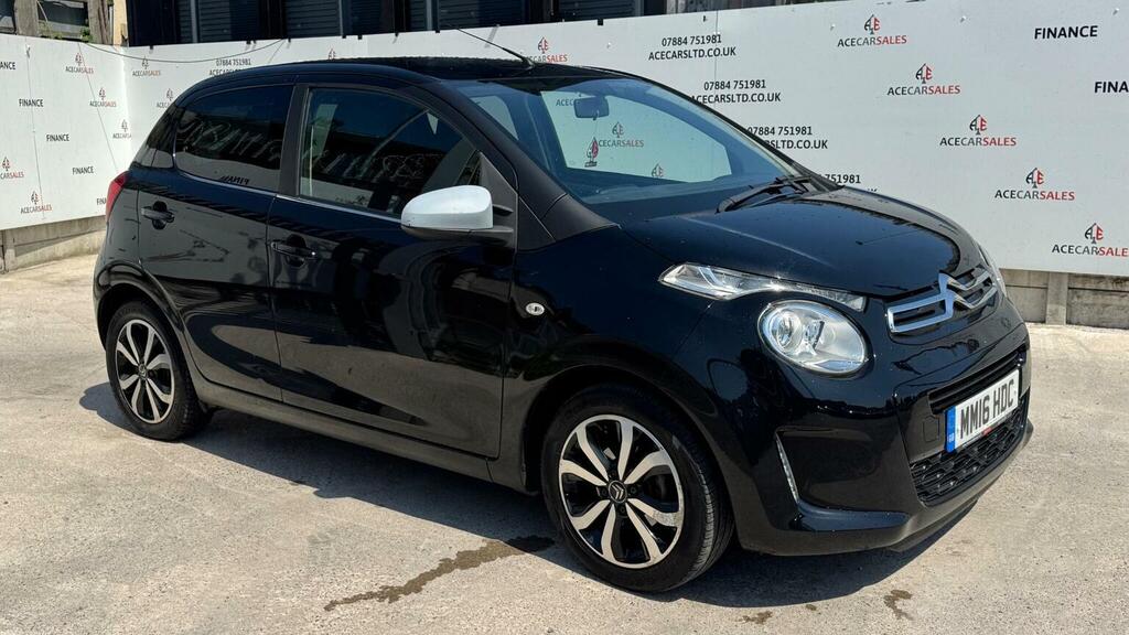 Citroen C1 1.2 Puretech Flair Euro 6 Black #2