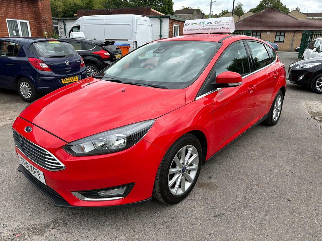 Ford Focus 1.0T Ecoboost Titanium Euro 6 S S YY16XFV Red #2