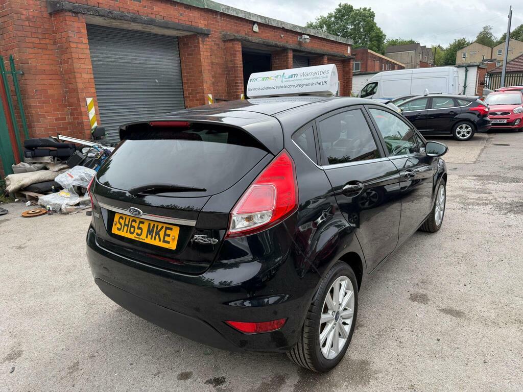 Ford Fiesta 1.0T Ecoboost Titanium Euro 6 S S SH65MKE Black #4