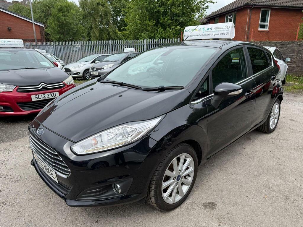 Ford Fiesta 1.0T Ecoboost Titanium Euro 6 S S SH65MKE Black #2