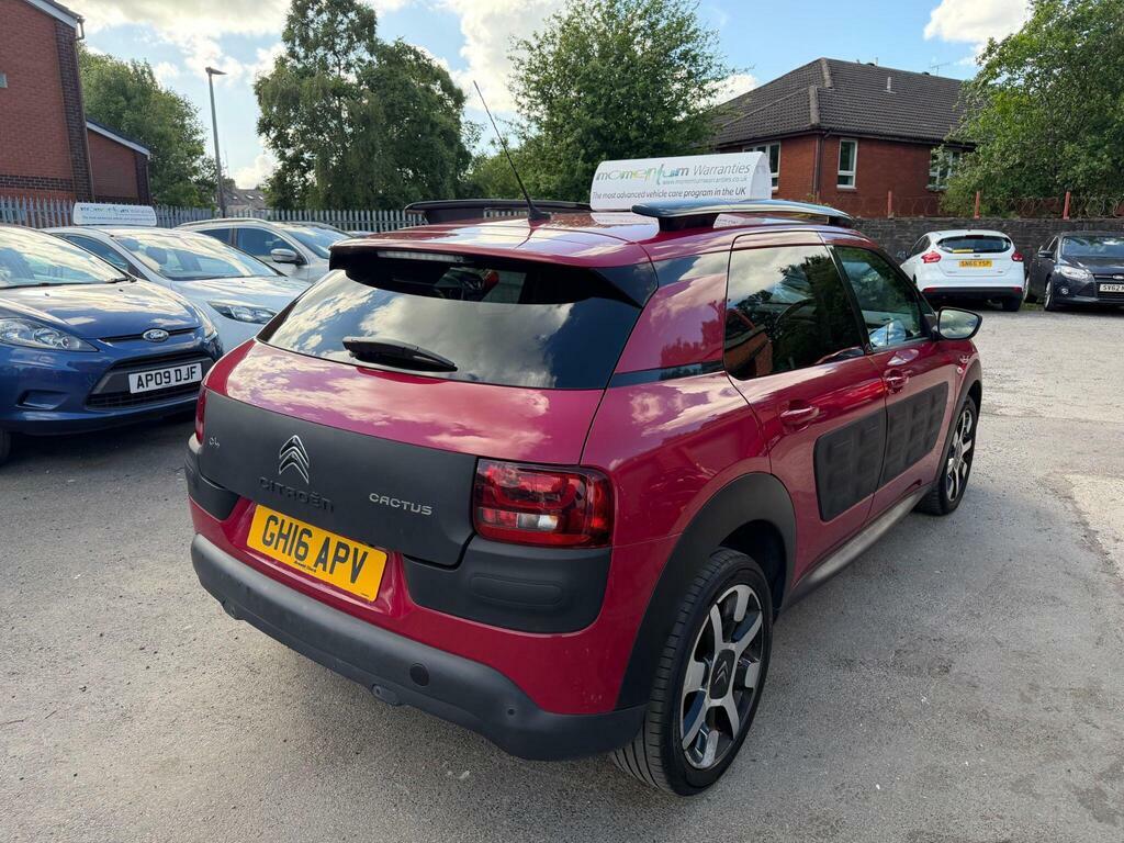 Citroen C4 Cactus 1.2 Puretech Flair Etg5 Euro 6 S S Red #4