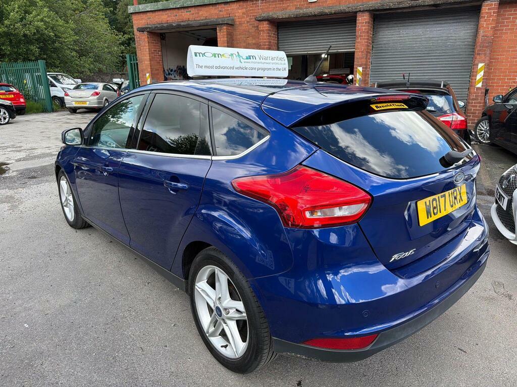 Ford Focus 1.0T Ecoboost Titanium Euro 6 S S WO17URX Blue #3