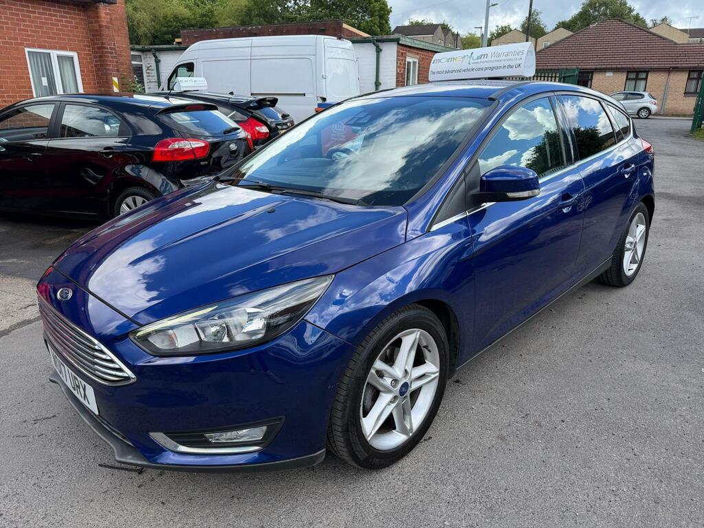 Ford Focus 1.0T Ecoboost Titanium Euro 6 S S WO17URX Blue #2