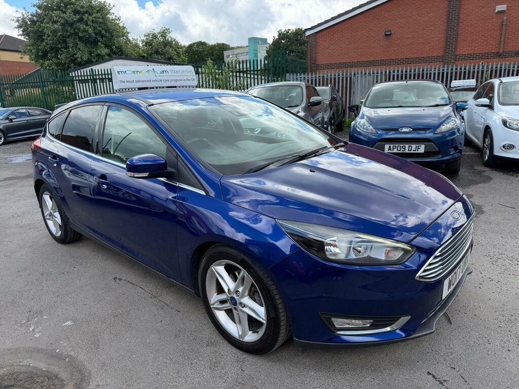 Ford Focus 1.0T Ecoboost Titanium Euro 6 S S WO17URX Blue
