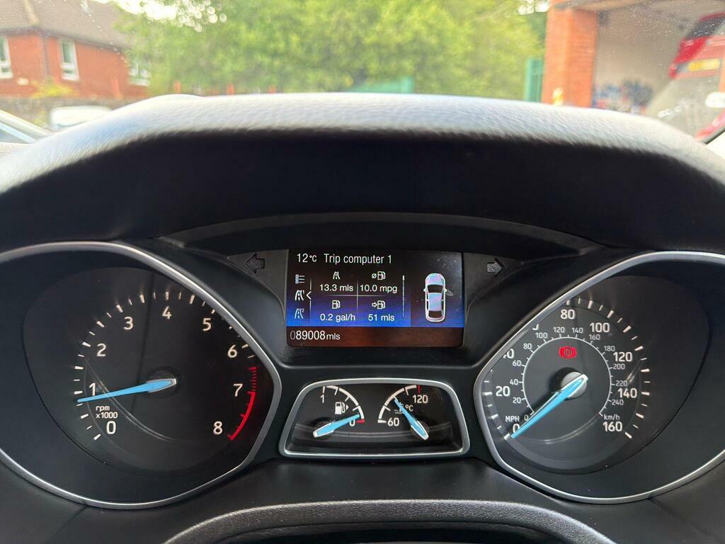 Ford Focus 1.0T Ecoboost Titanium Euro 6 S S WO17URX Blue #6