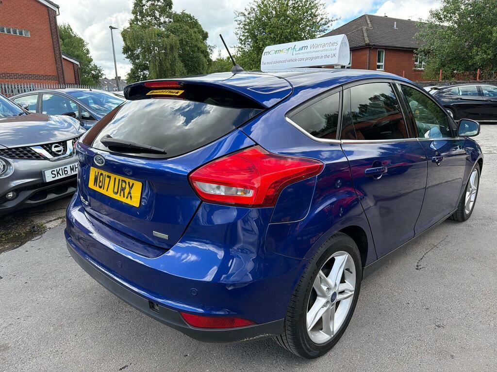 Ford Focus 1.0T Ecoboost Titanium Euro 6 S S WO17URX Blue #4