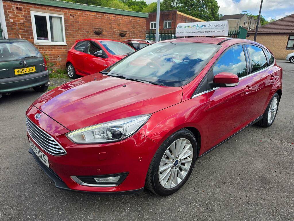 Ford Focus 1.0T Ecoboost Titanium X Euro 6 S S EK65UZE Red #2
