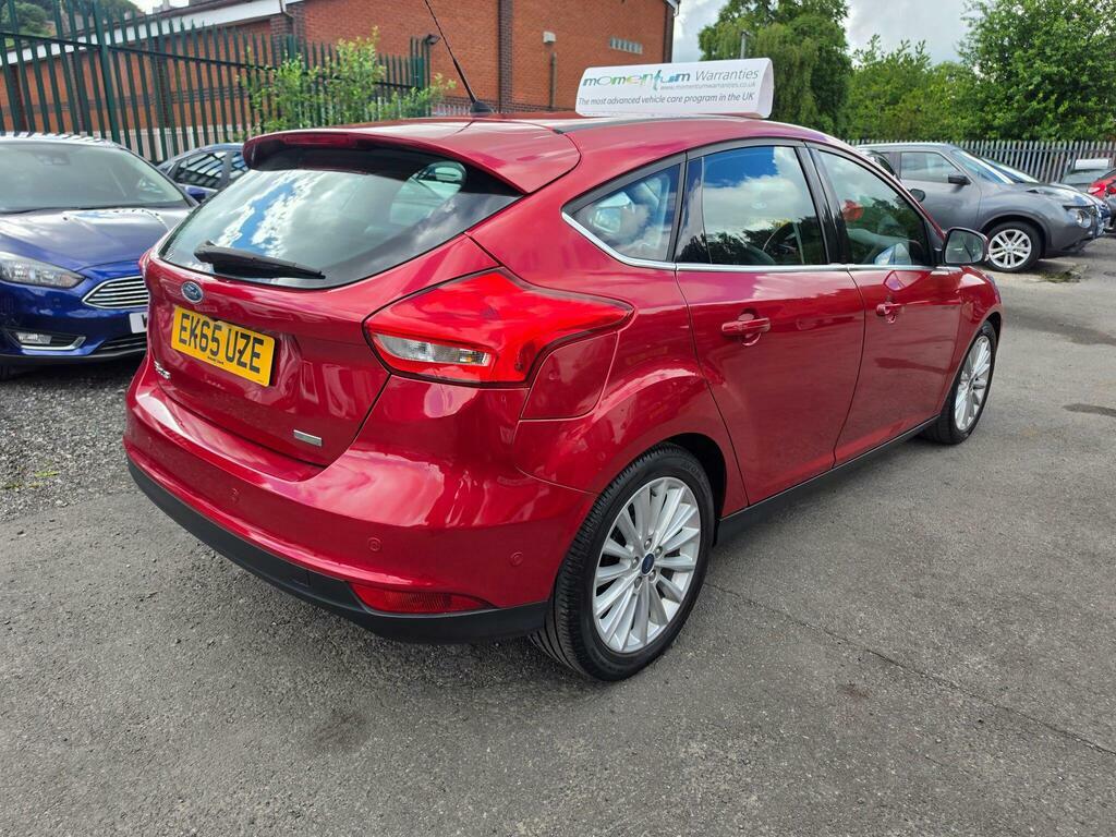 Ford Focus 1.0T Ecoboost Titanium X Euro 6 S S EK65UZE Red #4