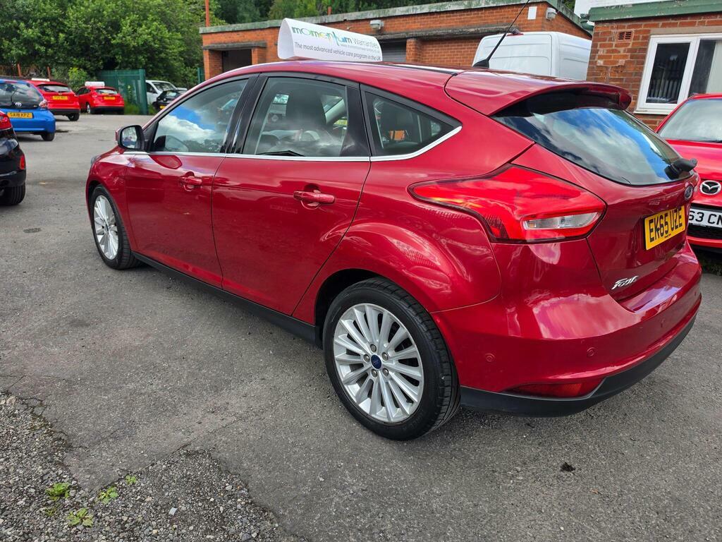 Ford Focus 1.0T Ecoboost Titanium X Euro 6 S S EK65UZE Red #3