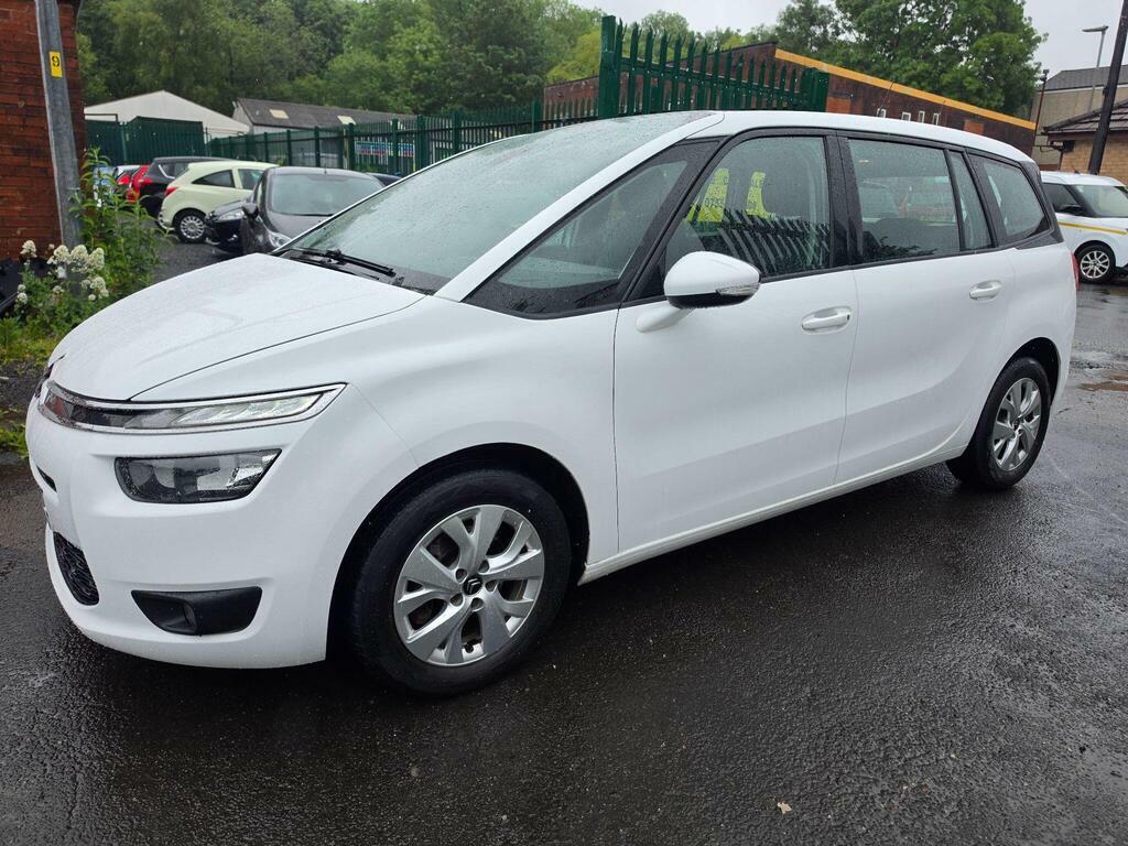 Citroen Grand C4 Picasso 1.6 Bluehdi Exclusive Eat6 Euro 6 S S ET15MXB White #2