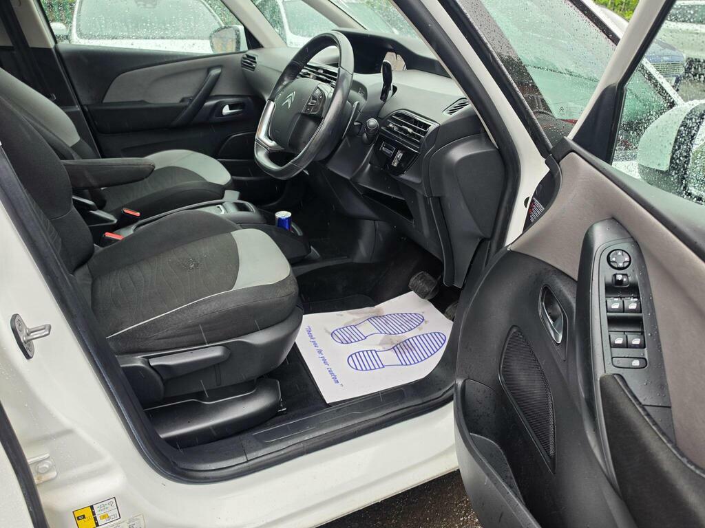 Citroen Grand C4 Picasso 1.6 Bluehdi Exclusive Eat6 Euro 6 S S ET15MXB White #5