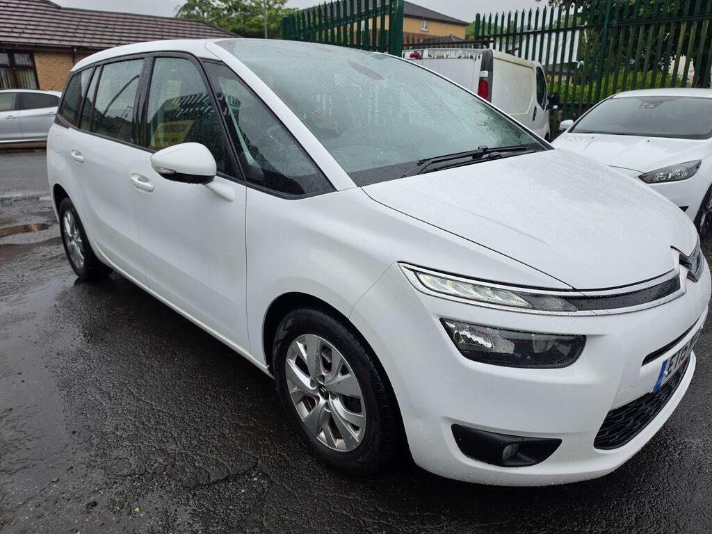 Citroen Grand C4 Picasso 1.6 Bluehdi Exclusive Eat6 Euro 6 S S White