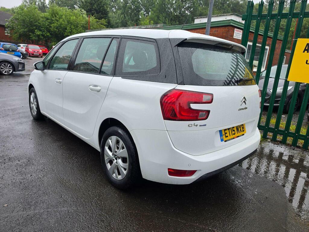 Citroen Grand C4 Picasso 1.6 Bluehdi Exclusive Eat6 Euro 6 S S ET15MXB White #3
