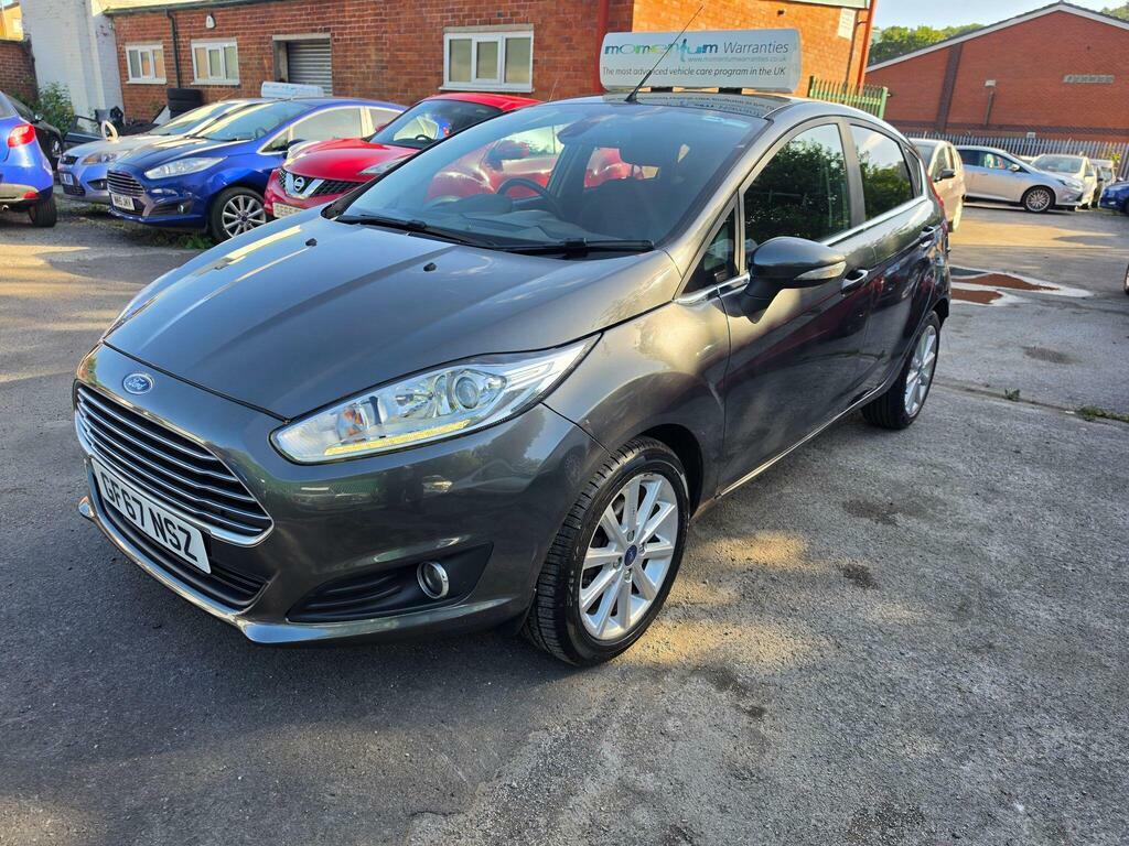 Ford Fiesta Titanium 1.0 Ecoboost 100Ps Powershift Silver #2