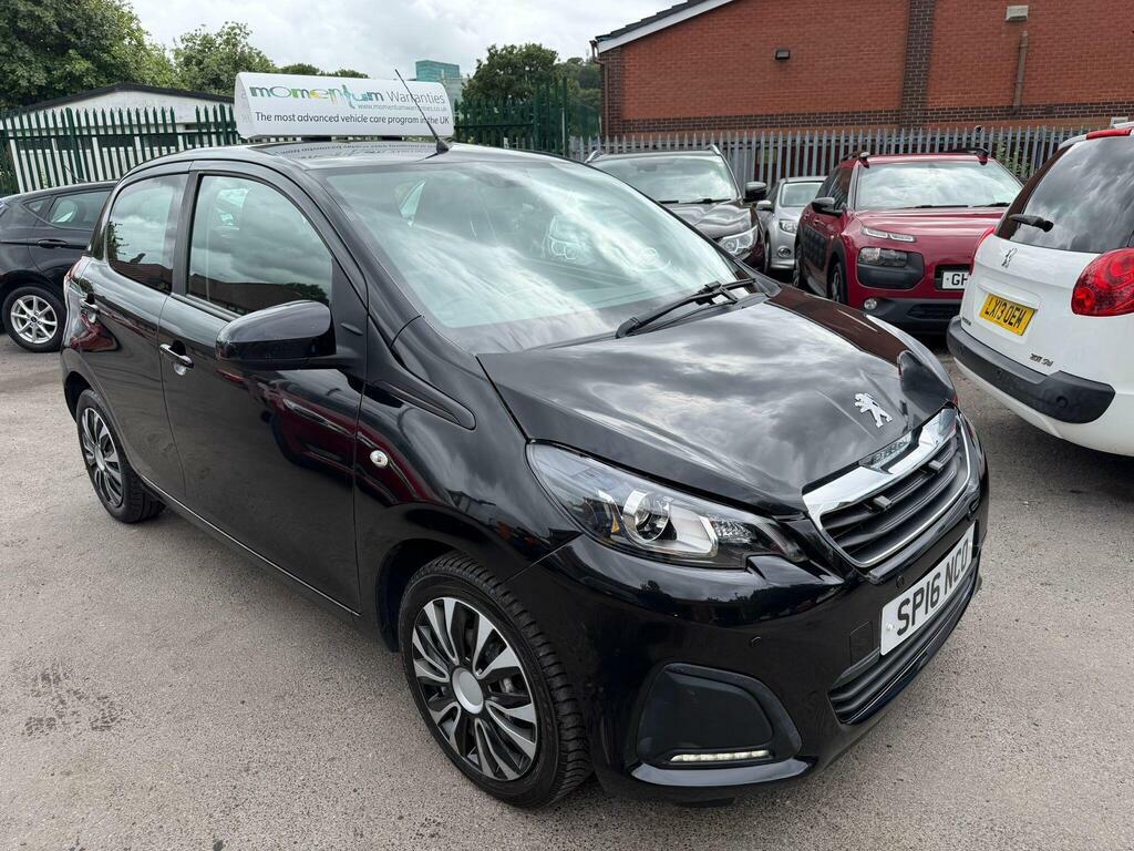 Peugeot 108 1.0 Active 2 Tronic Euro 6 Black