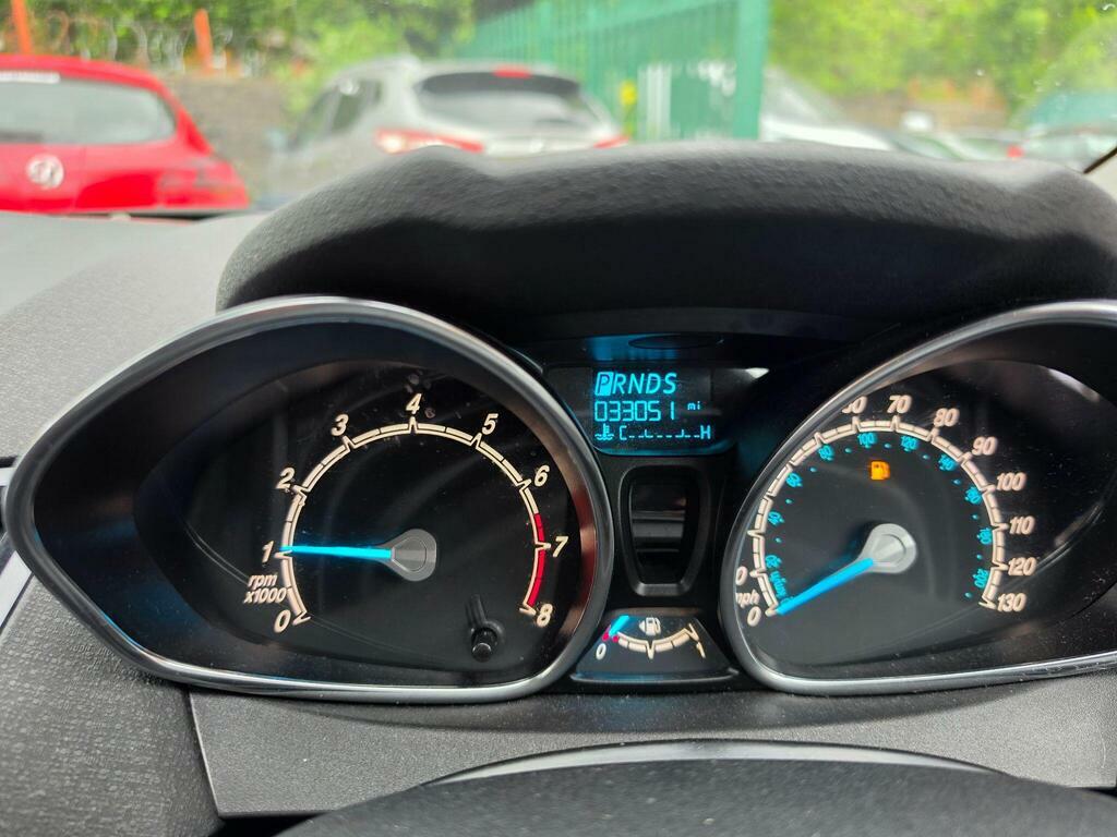 Ford Fiesta 1.0T Ecoboost Titanium Powershift Euro 6 Red #4