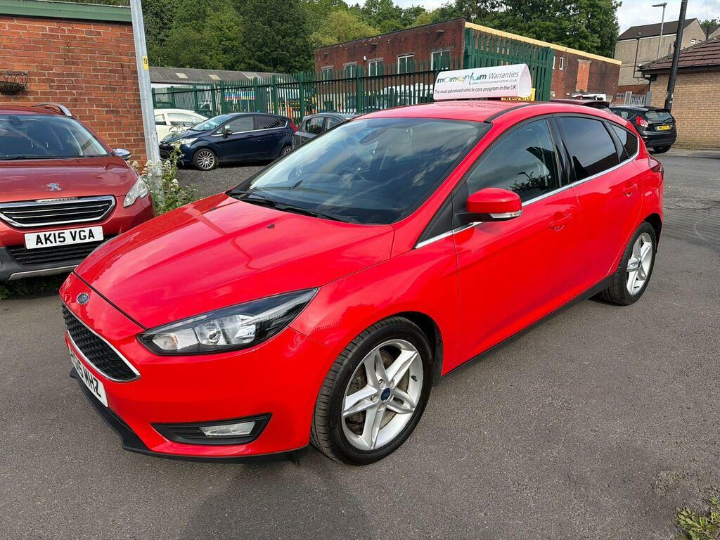 Ford Focus 1.0T Ecoboost Zetec Euro 6 S S FG15MHZ Red #2