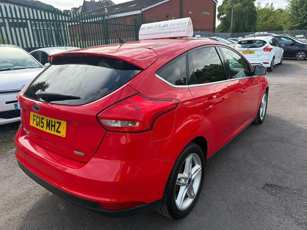 Ford Focus 1.0T Ecoboost Zetec Euro 6 S S FG15MHZ Red #4