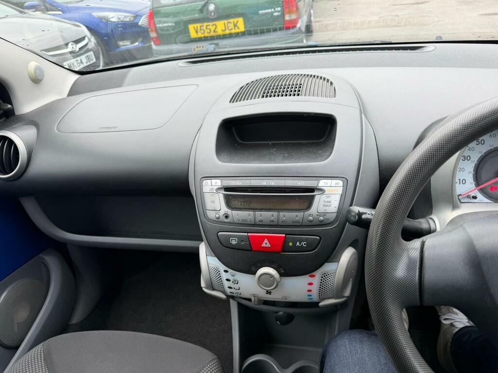 Toyota Aygo Hatchback Blue #13