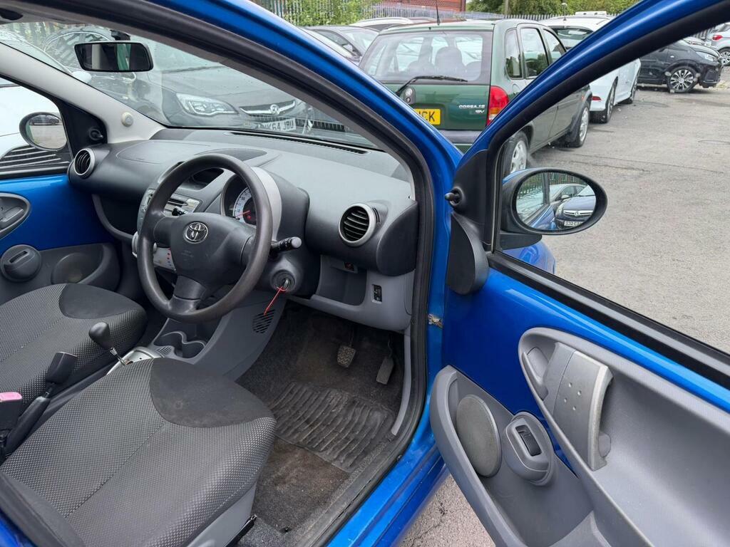 Toyota Aygo Hatchback Blue #11