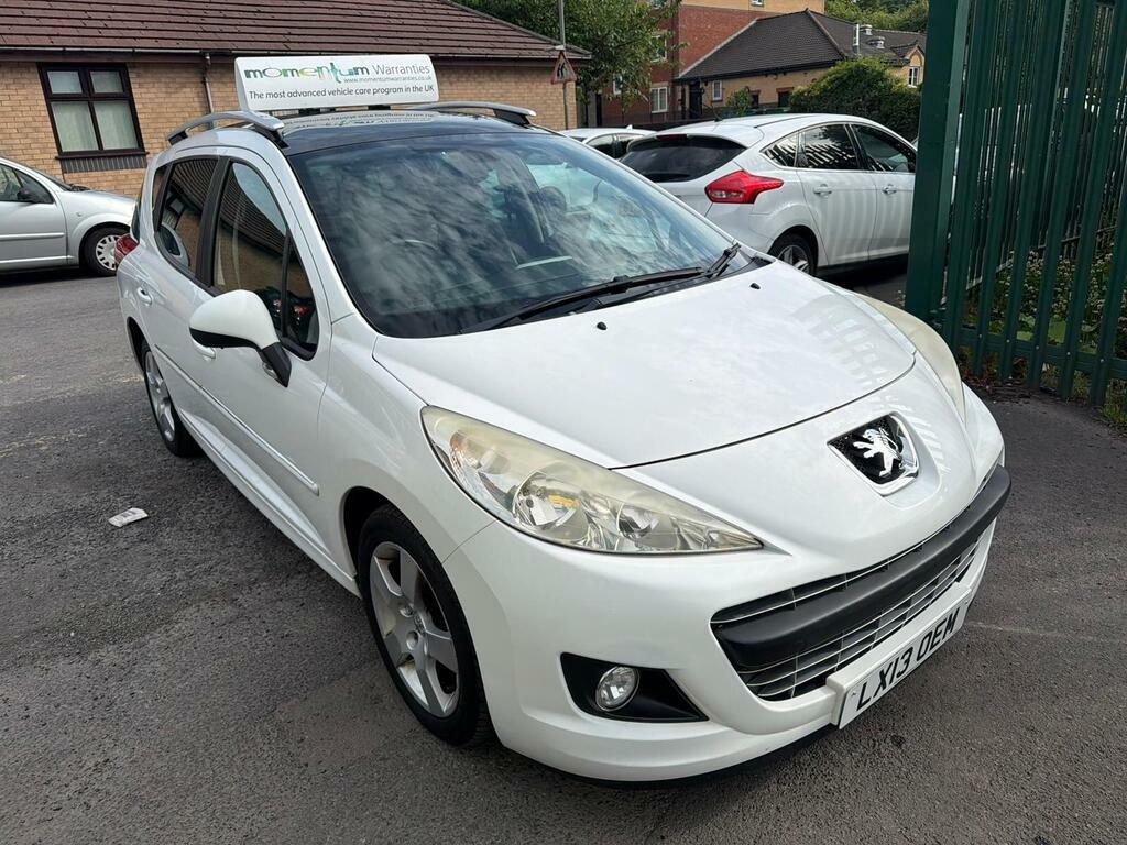 Peugeot 207 SW 1.6 Vti Allure Tiptronic Euro 5 White #2
