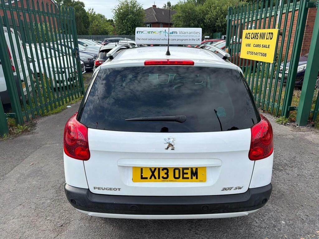 Peugeot 207 SW 1.6 Vti Allure Tiptronic Euro 5 White #6