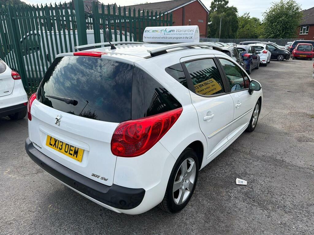 Peugeot 207 SW 1.6 Vti Allure Tiptronic Euro 5 White #4