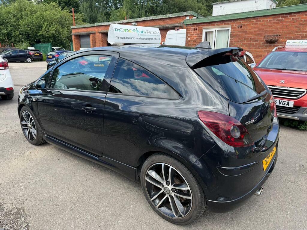Vauxhall Corsa 1.4T 16V Black Edition Euro 5 S S Black #5