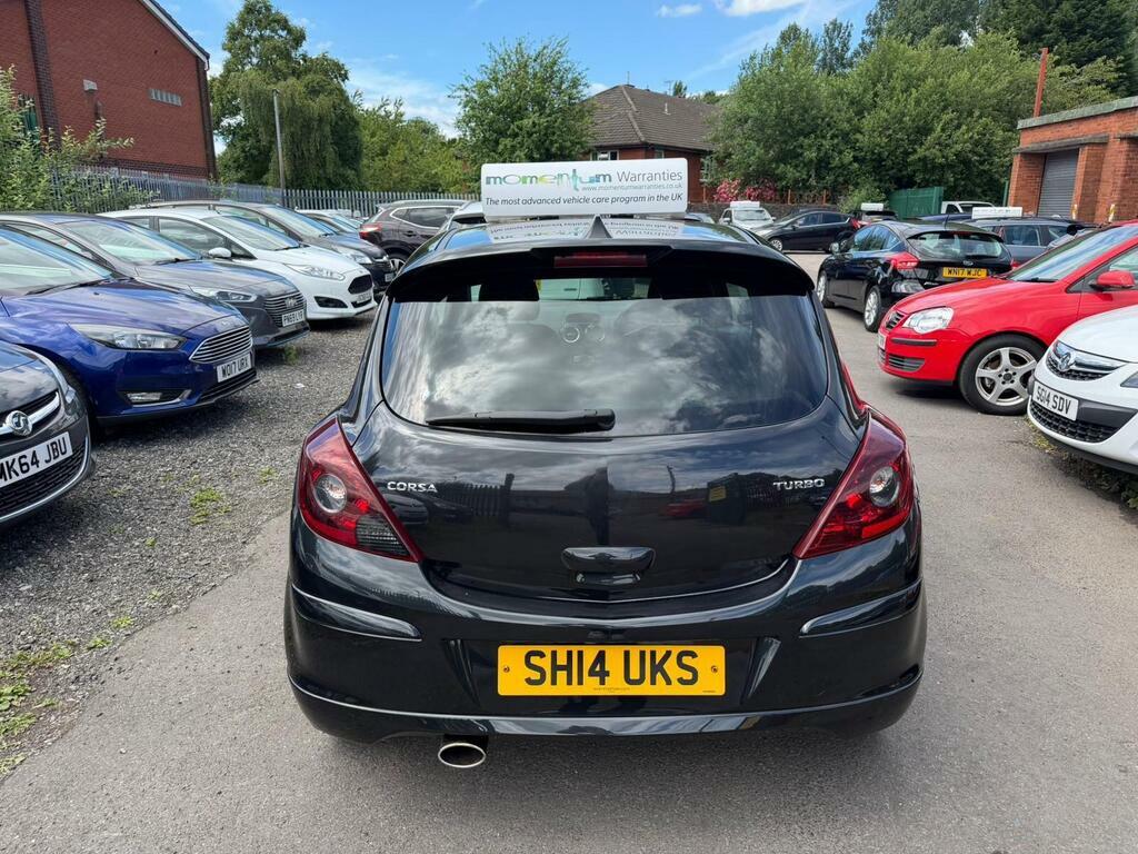 Vauxhall Corsa 1.4T 16V Black Edition Euro 5 S S Black #6