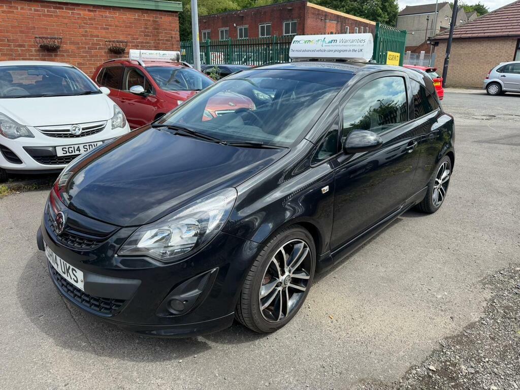 Vauxhall Corsa 1.4T 16V Black Edition Euro 5 S S Black #2