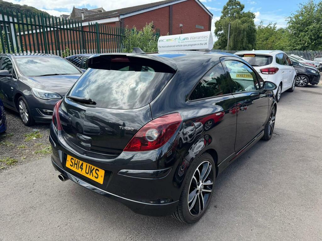 Vauxhall Corsa 1.4T 16V Black Edition Euro 5 S S Black #4