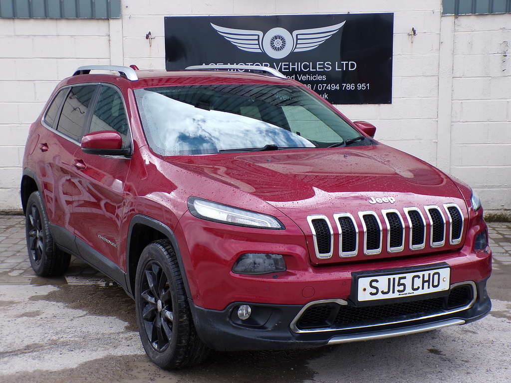 Jeep Cherokee Crd Limited Red