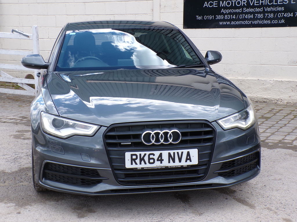 Audi A6 Saloon Bitdi V6 Black Edition Grey #3