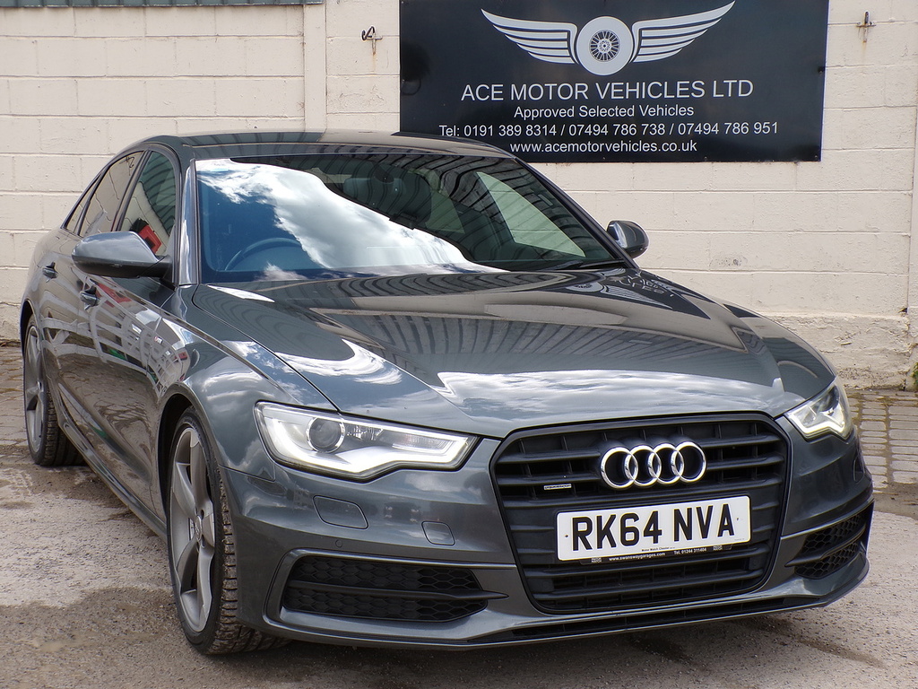 Audi A6 Saloon Bitdi V6 Black Edition Grey #2