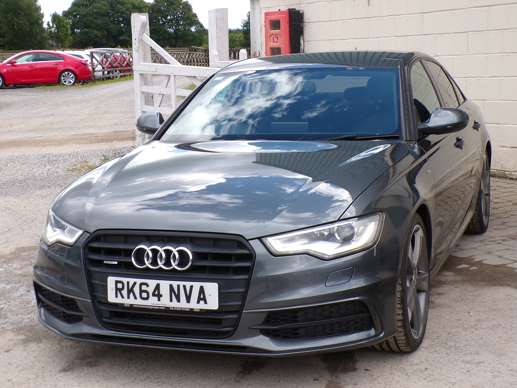 Audi A6 Saloon Bitdi V6 Black Edition Grey #4