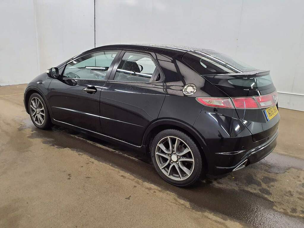 Honda Civic I-vtec Si-t Black #4
