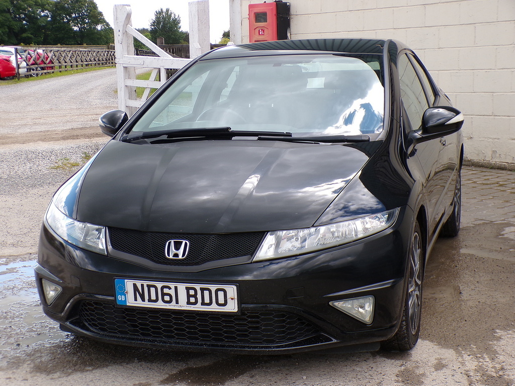 Honda Civic I-vtec Si-t Black #3