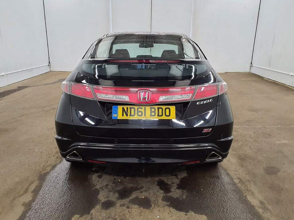 Honda Civic I-vtec Si-t Black #5