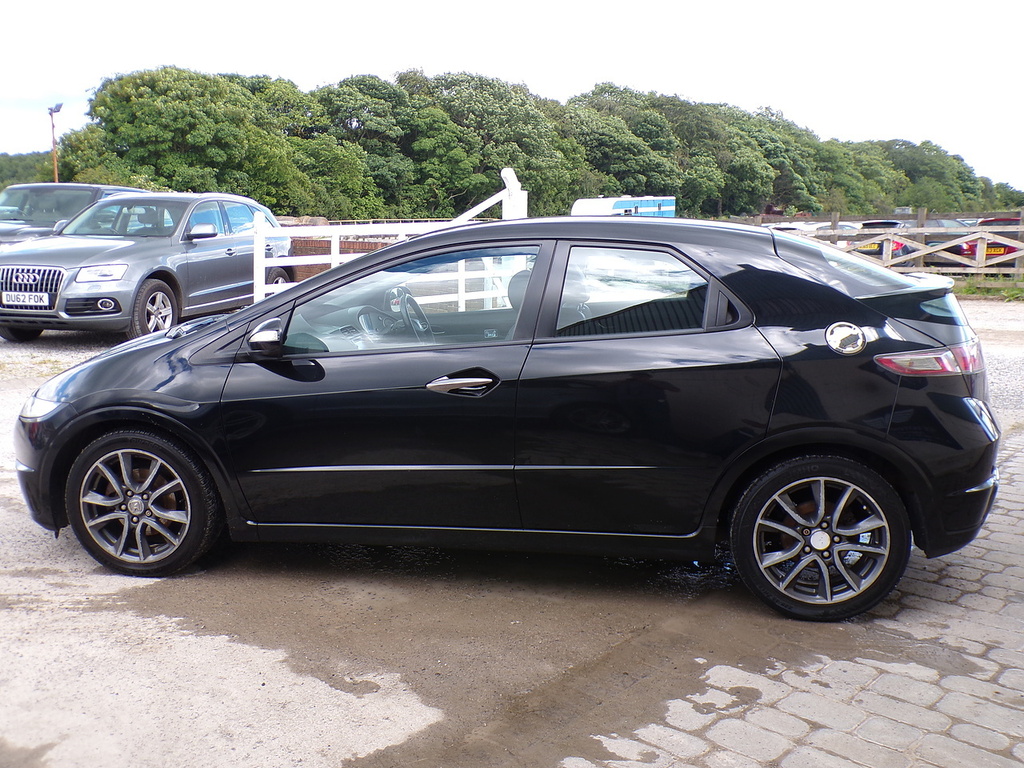 Honda Civic I-vtec Si-t Black #5