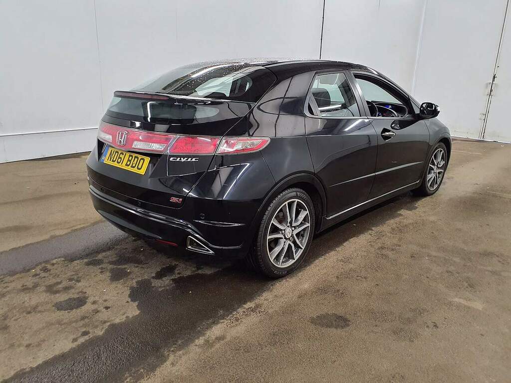 Honda Civic I-vtec Si-t Black #6