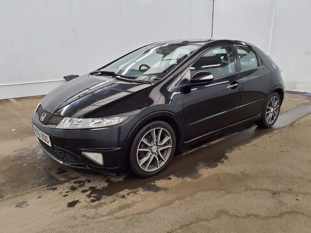 Honda Civic I-vtec Si-t Black #3