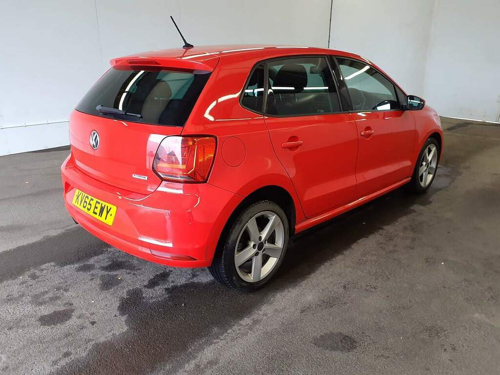 Volkswagen Polo Tdi Bluemotion Tech Sel KV65EWY Red #6