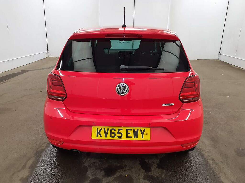 Volkswagen Polo Tdi Bluemotion Tech Sel KV65EWY Red #5