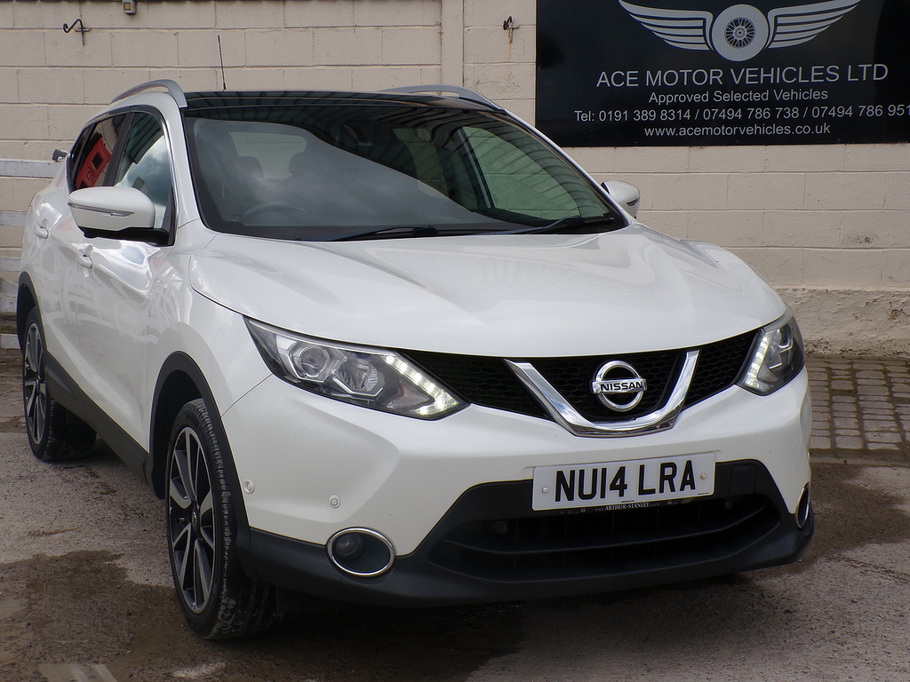 Nissan Qashqai Dci Tekna NU14LRA White #2