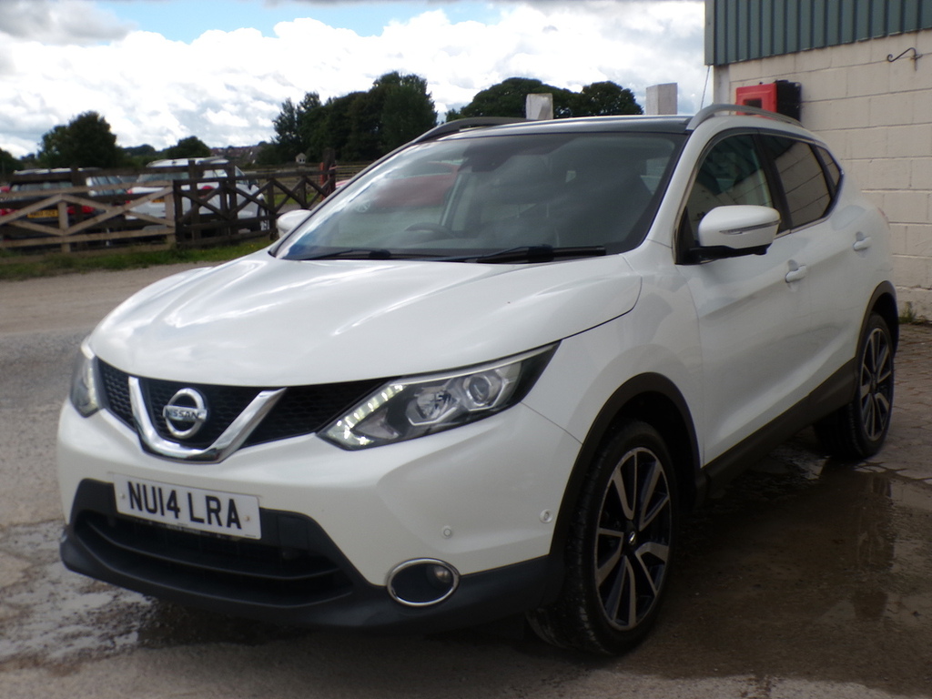 Nissan Qashqai Dci Tekna NU14LRA White #4