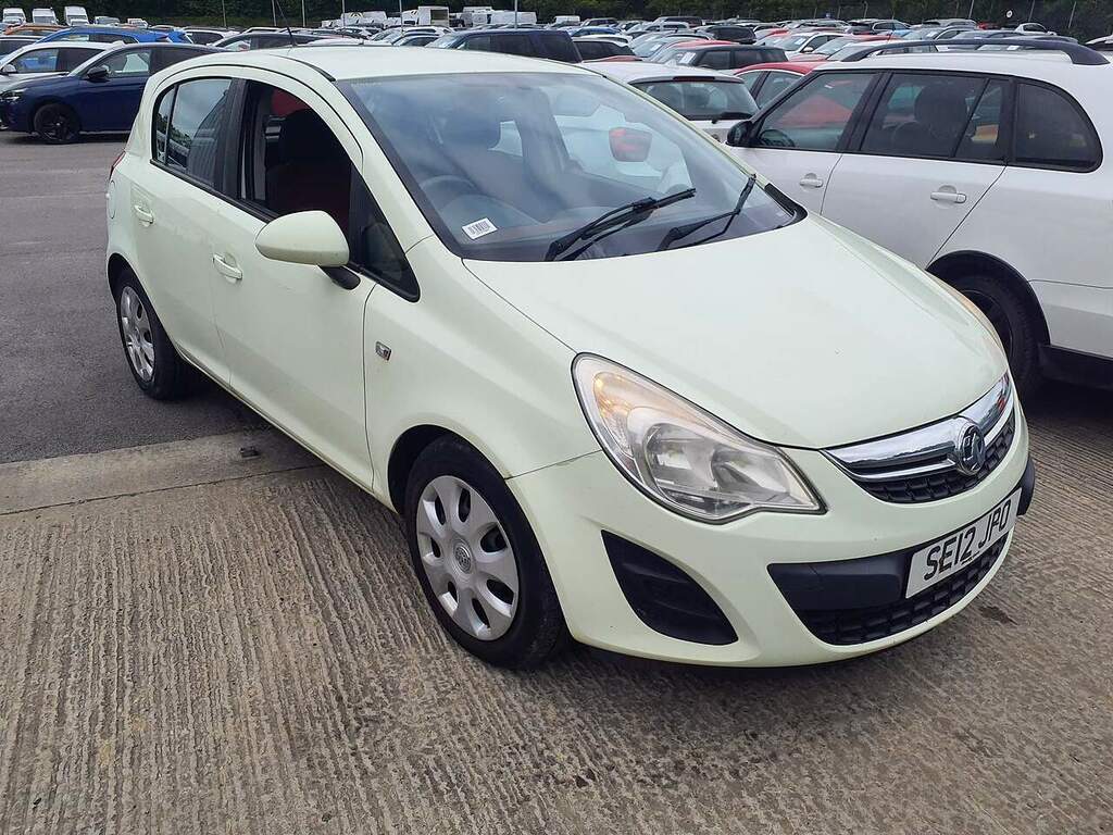 Vauxhall Corsa Exclusiv SE12JPO Green