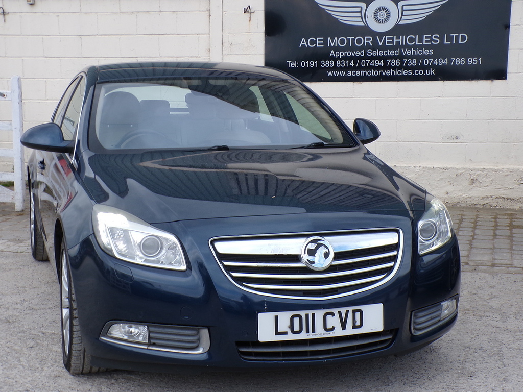 Vauxhall Insignia Cdti Elite Nav LO11CVD Blue #2