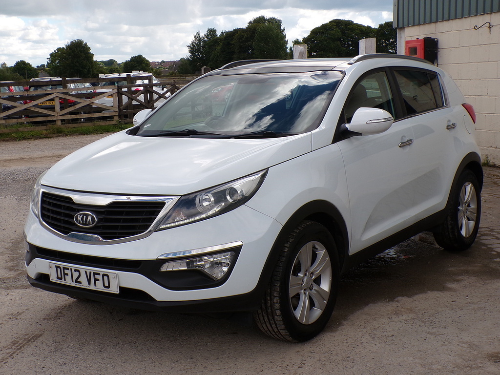 Kia Sportage Crdi Ecodynamics 2 DF12VFO White #5